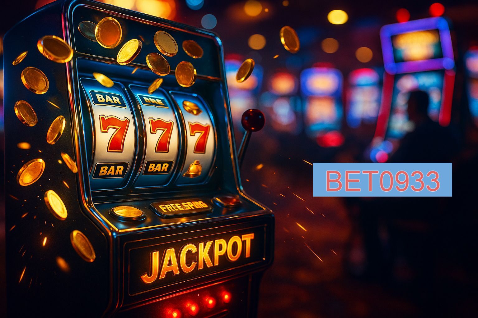 Diversos jogos de caça-níqueis